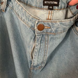 Pretty little thing plus size jeans